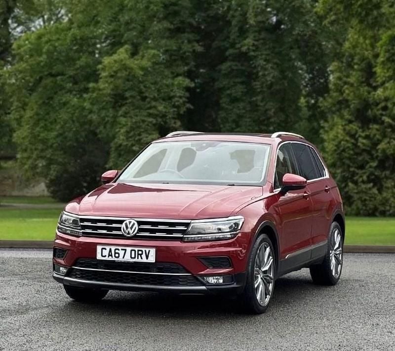 Used VW Tiguan SEL 150 HP (110 kW) 2017 Red SUV