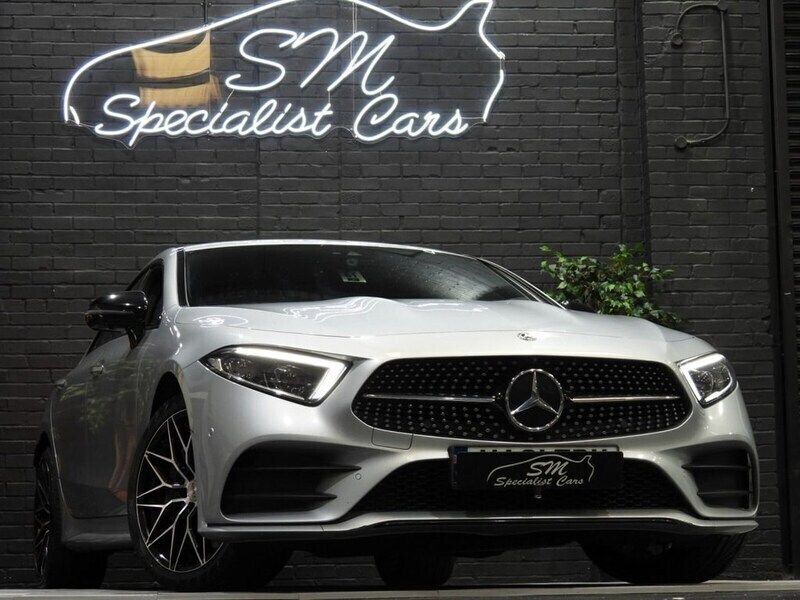 Silver Used 2021 Mercedes CLS400 AMG line Coupe | £25,990 - Image 1/4