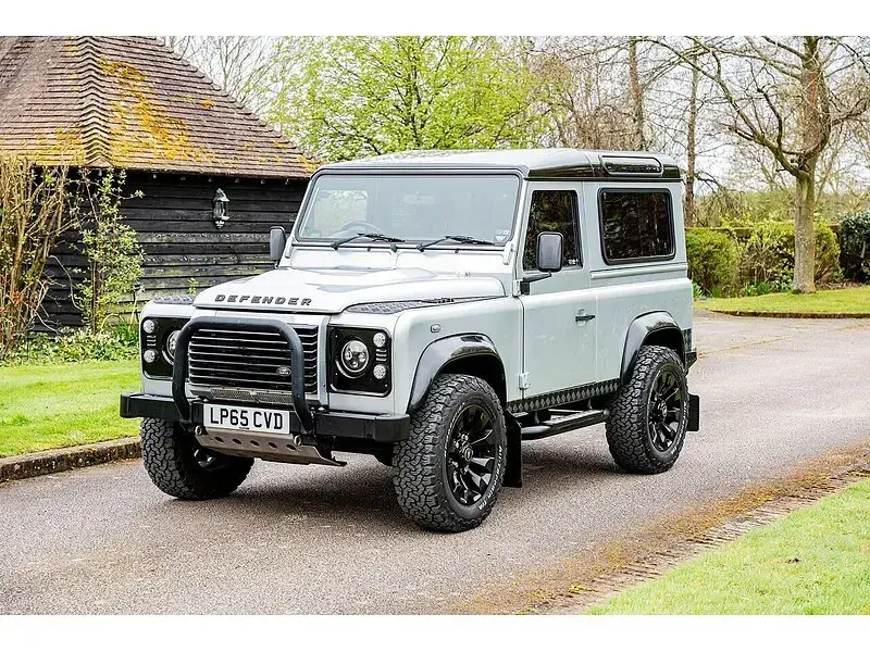 Używany Land Rover Defender 2015 Srebrny SUV