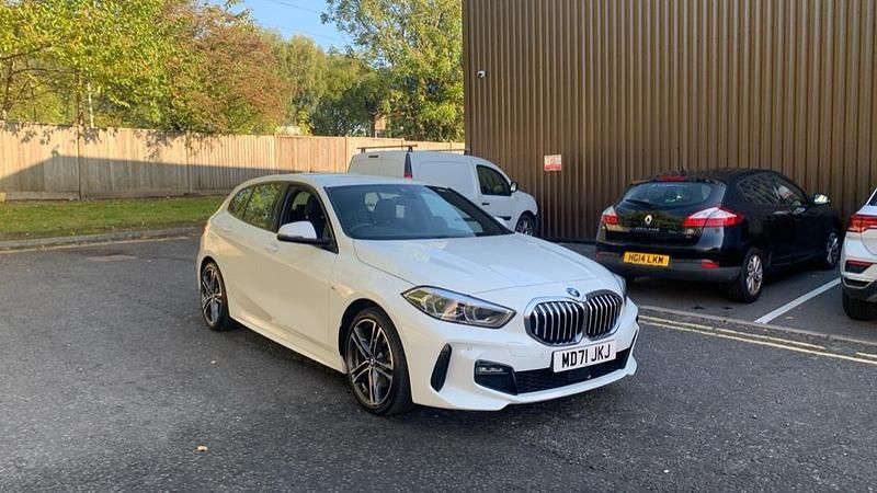 White Used 2022 BMW 118 M Sport Hatchback | £19,490 (Fair price) - Image 1/4