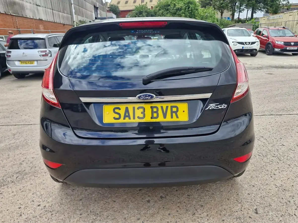Used Ford Fiesta Zetec 2013 Black Hatchback