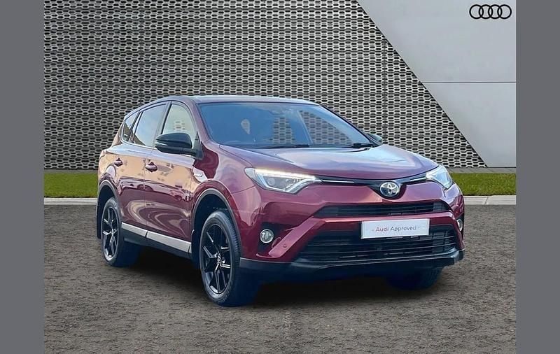 Used Toyota RAV4 Hybrid 194 HP (142 kW) 2018 Red SUV