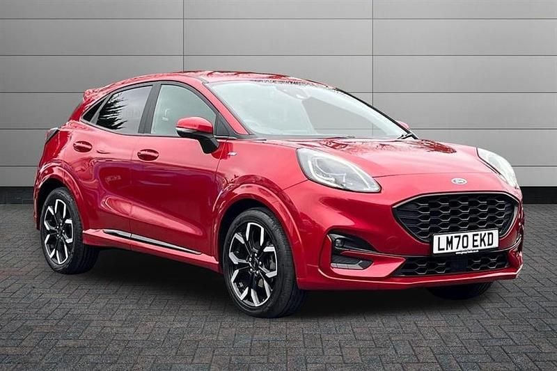 Used Ford Puma ST-Line X 125 HP (91 kW) 2020 Fantastic red SUV