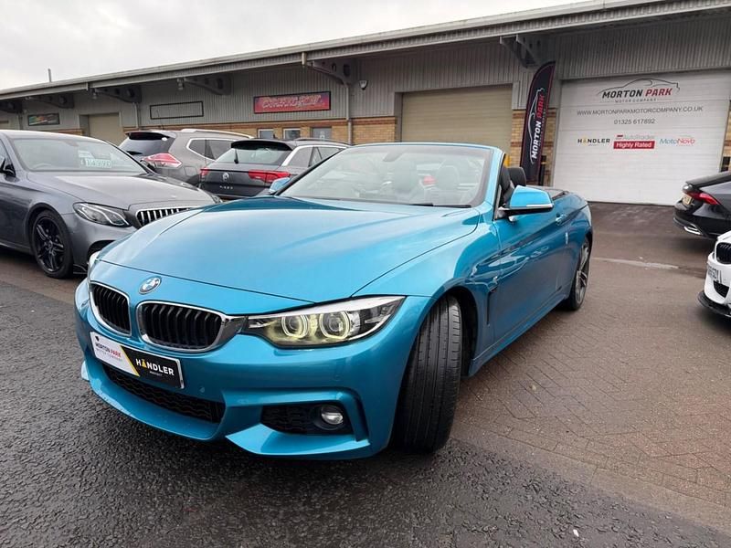Used BMW 420 M Sport 2017 Blue Cabriolet