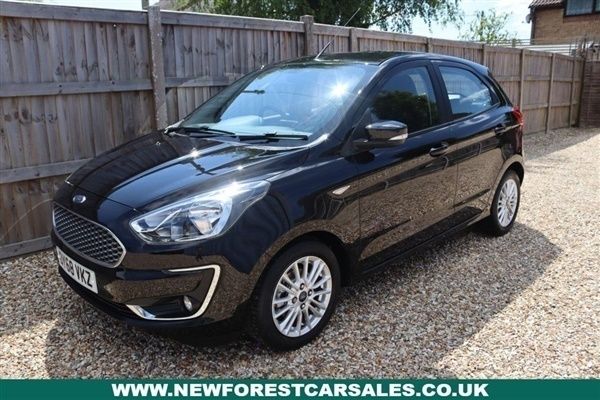 Black Used 2018 Ford Ka Zetec Hatchback | £8,147 (Fair price) - Image 1/1