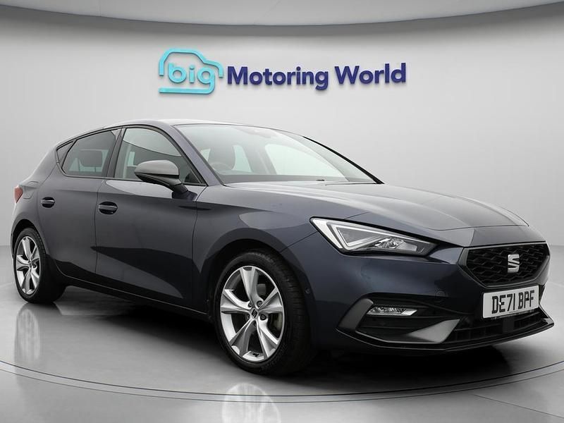 Grey Used 2021 Seat Leon FR Hatchback | £15,200 (Fair price) - Image 1/4