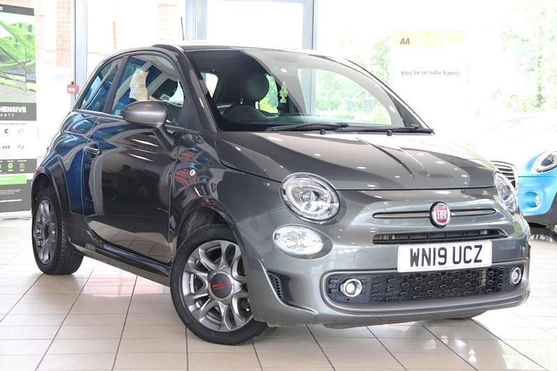 Grey Used 2019 Fiat 500S S Hatchback | £8,440 (Fair price) - Image 1/4