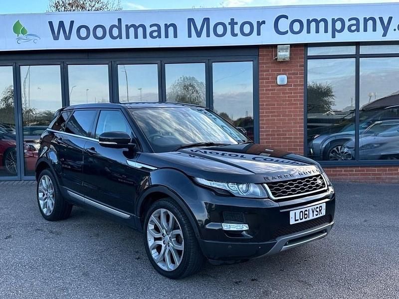 Black Used 2012 Land Rover Range Rover evoque Prestige SUV | £6,995 (Fair price) - Image 1/4