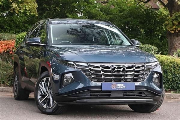 Blue Used 2022 Hyundai Tucson Premium SUV | £18,373 (Super price) - Image 1/4