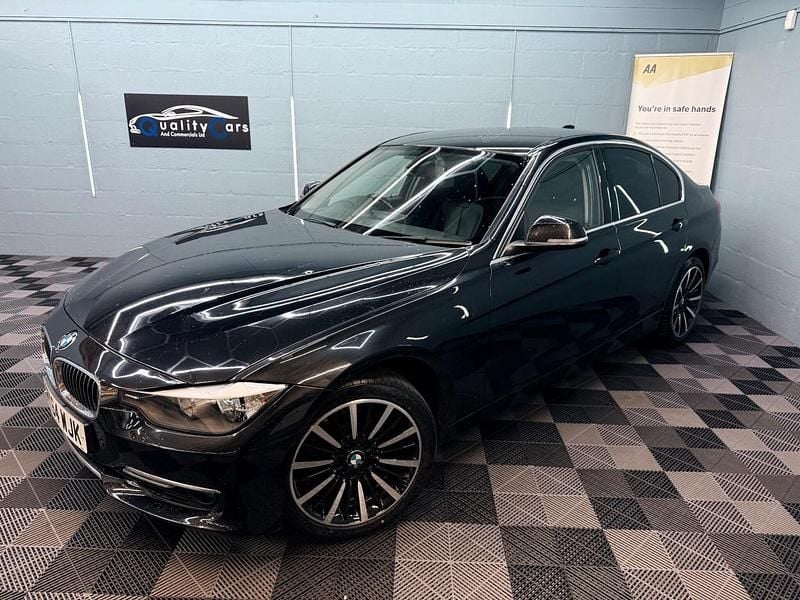 Black Used 2014 BMW 320 Luxury Line Sedan | £6,995 (Good price) - Image 1/4