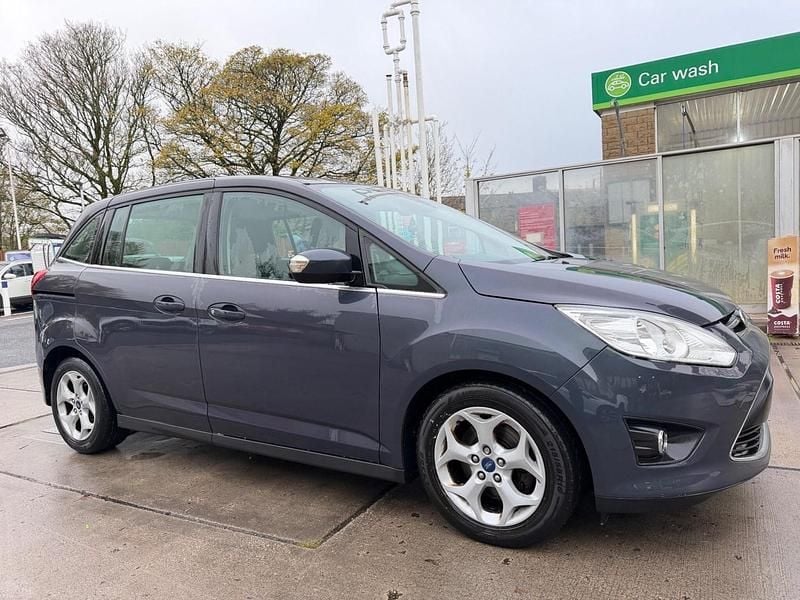 Used Ford Grand C-Max Zetec 115 HP (84 kW) 2014 Blue MPV
