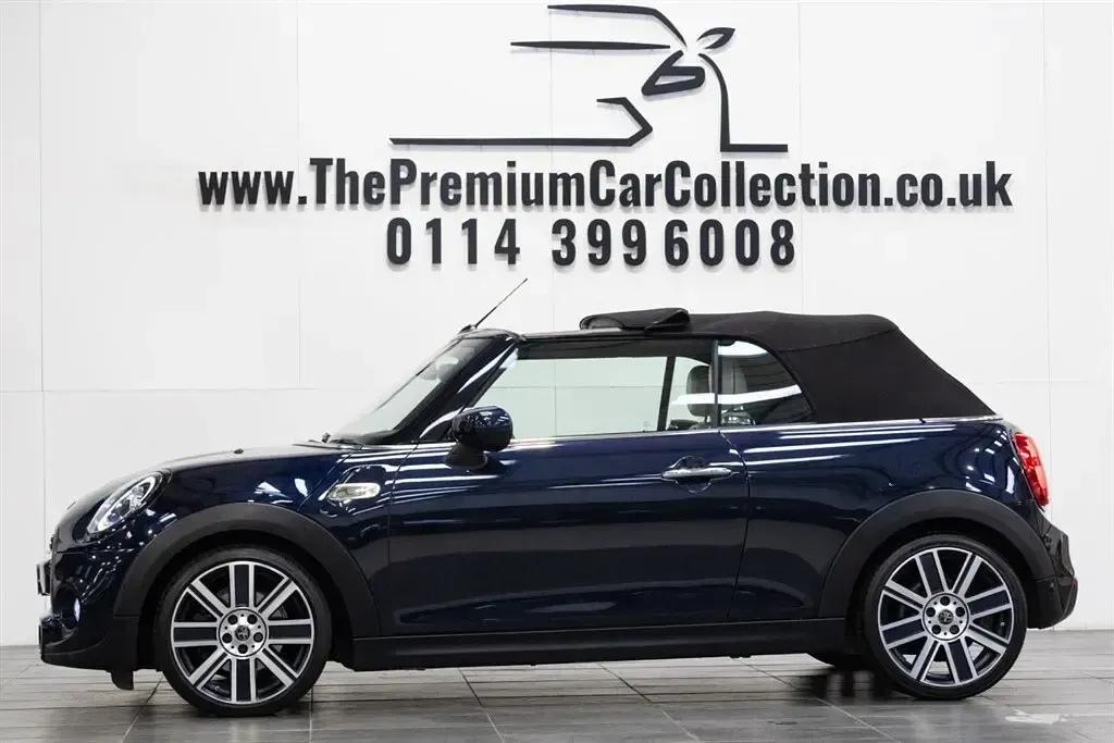 Used Mini Cooper S Cabriolet Exclusive 2019 Blue/black Cabriolet