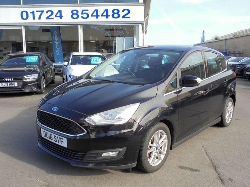 Used Ford C-MAX Zetec 125 HP (91 kW) 2016 Black MPV