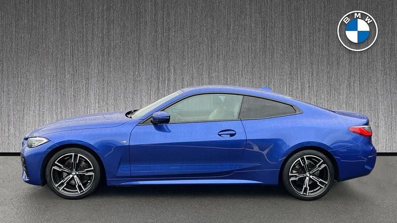 Used BMW 420 M Sport 181 HP (133 kW) 2022 Blue Coupe