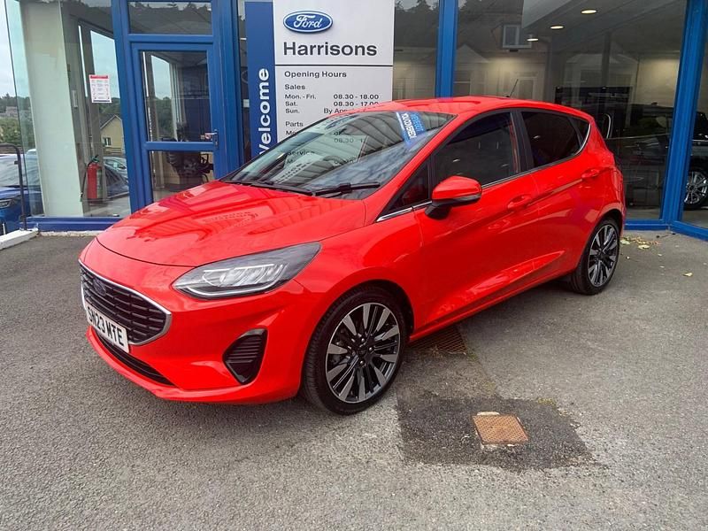 Used Ford Fiesta Titanium X 125 HP (91 kW) 2023 Red Hatchback