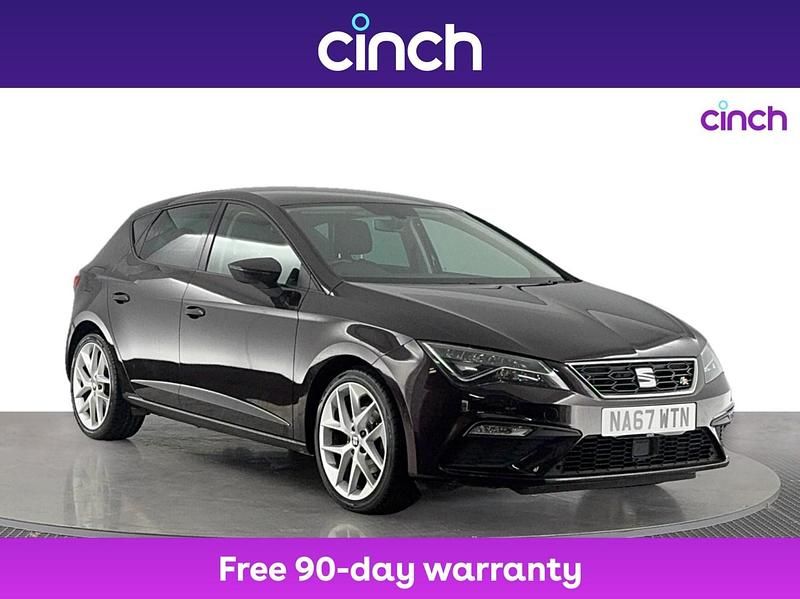 Mauve/purple Used 2017 Seat Leon FR Hatchback | £10,499 (Fair price) - Image 1/3
