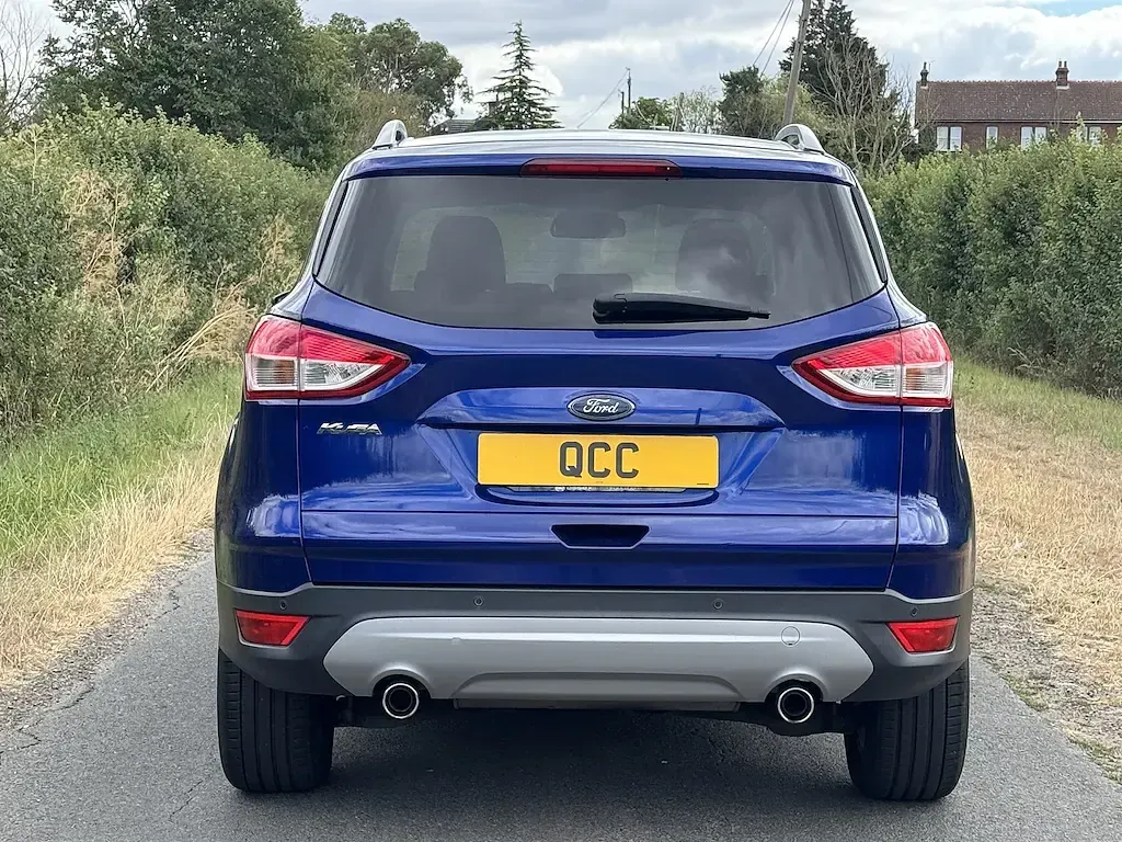 Used Ford Kuga Titanium 150 HP (110 kW) 2016 Deep impact blue SUV