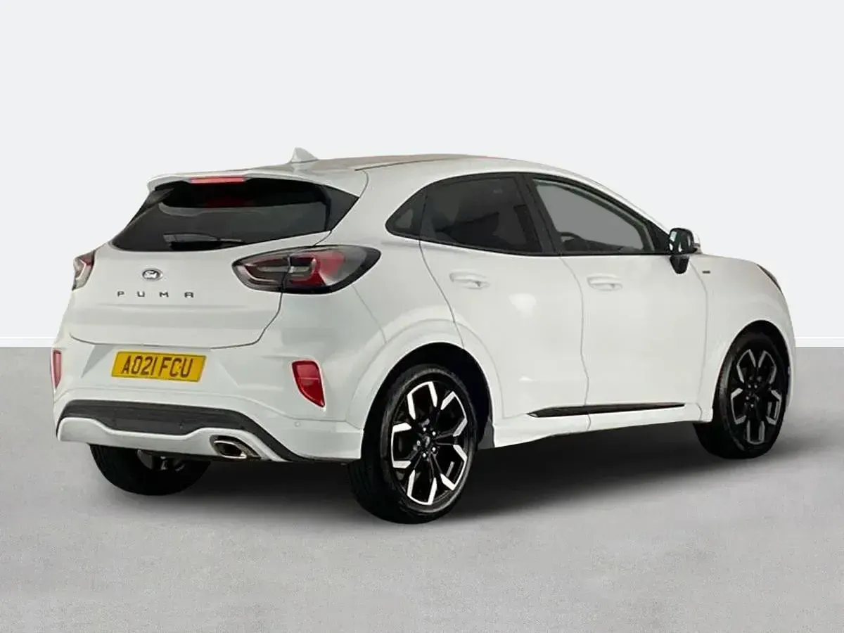 Used Ford Puma ST-Line X 125 HP (91 kW) 2021 White SUV