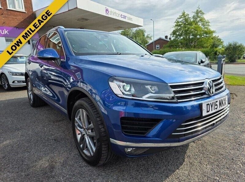 Blue Used 2015 VW Touareg SE SUV | £15,780 (Super price) - Image 1/3