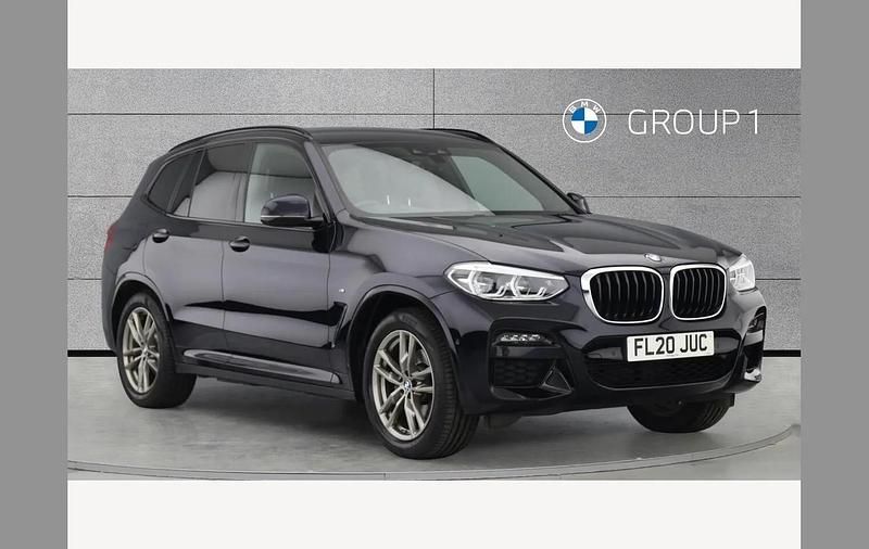 Used BMW X3 M Sport 190 HP (139 kW) 2020 Black SUV