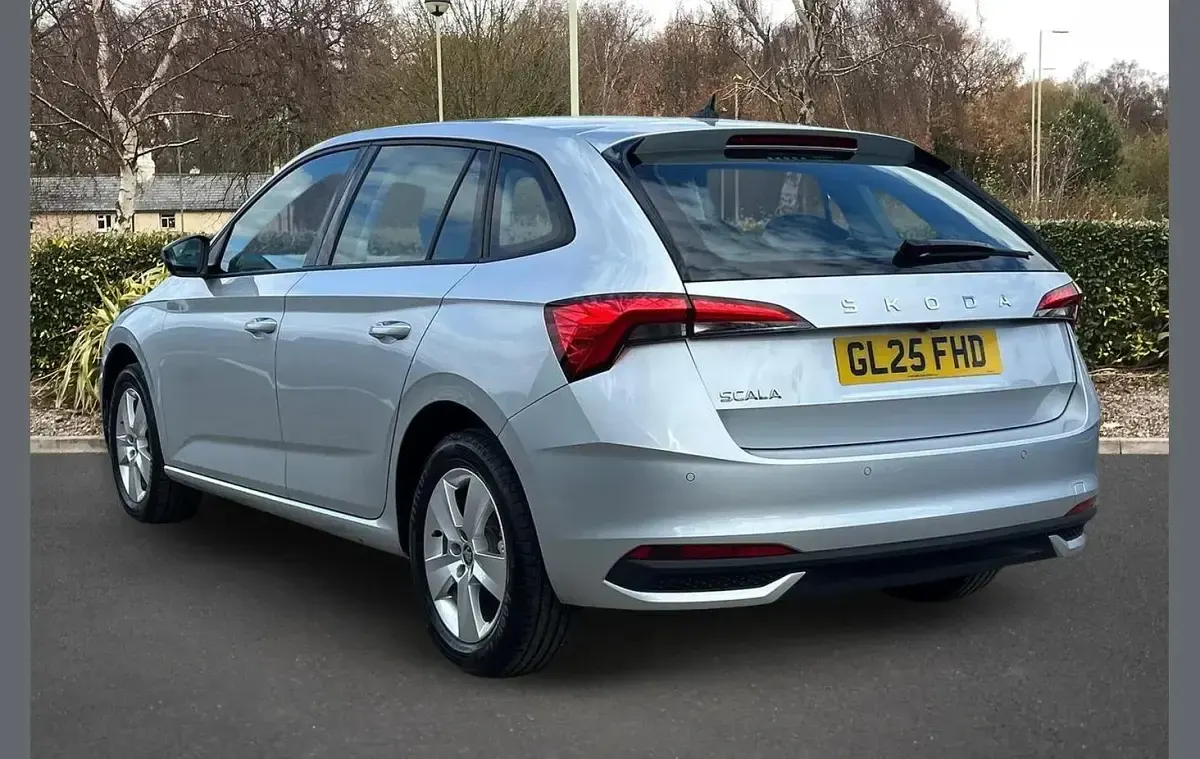 Used Skoda Scala SE 115 HP (84 kW) 2025 Silver Hatchback