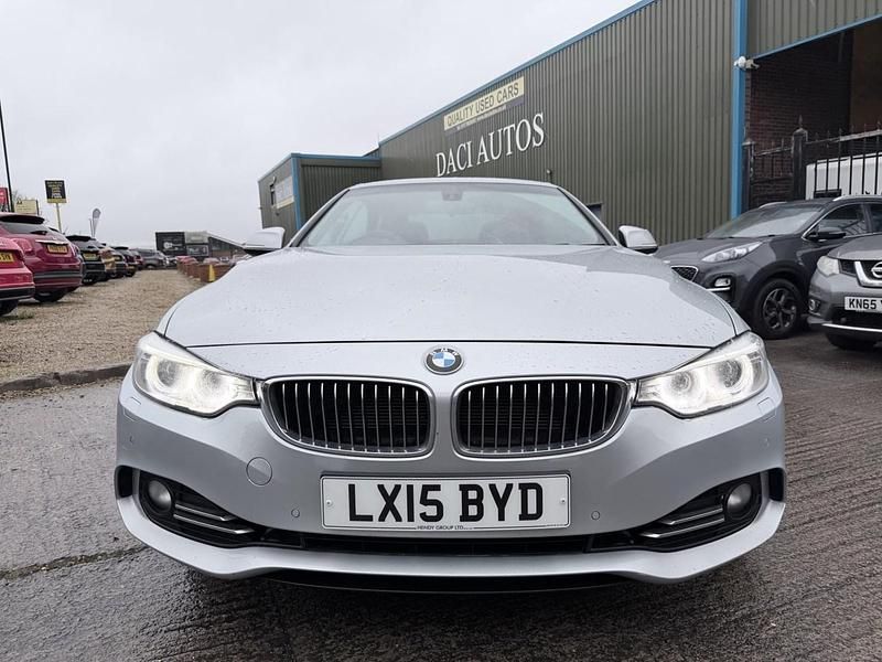 Second-hand BMW 420 Luxury Line 184 CP (135 kW) 2015 Argintiu Cabrio