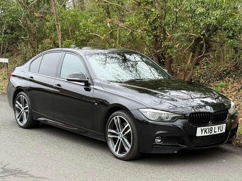 Used BMW 320 M Sport 2018 Black Sedan