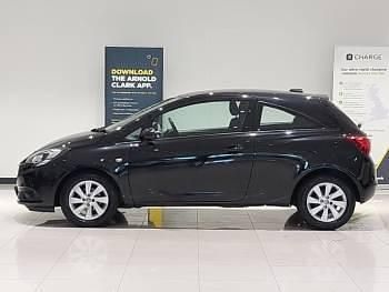 Used Vauxhall Corsa Design Edition 75 HP (55 kW) 2018 Black Hatchback