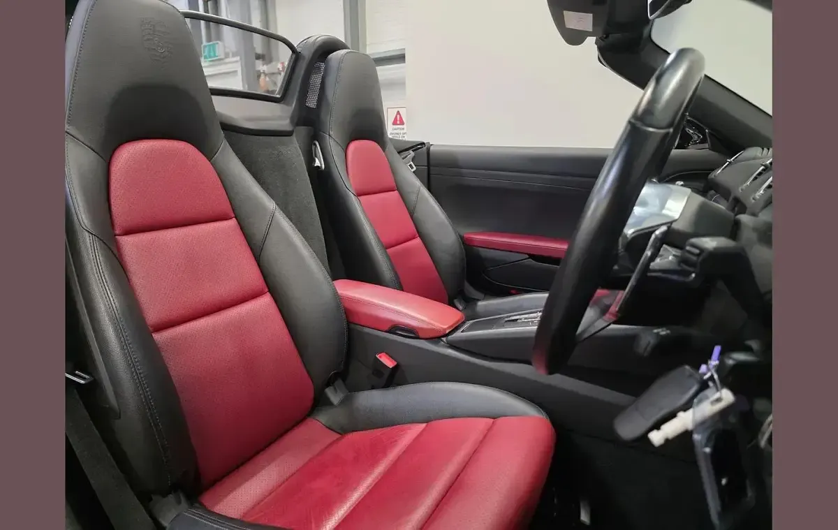 Used Porsche Boxster 296 HP (217 kW) 2017 Black Cabriolet