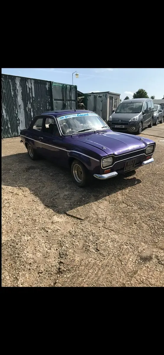 Used Ford Escort 1972 Purple