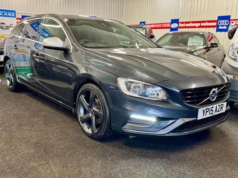 Grey Used 2015 Volvo V60 R-Design Estate | £6,250 (Good price) - Image 1/4