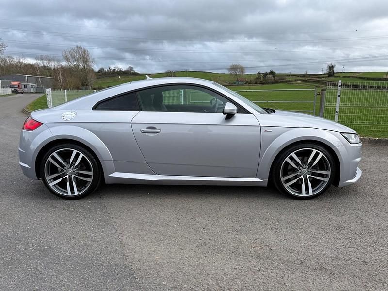 Used Audi TT S-Line 184 HP (135 kW) 2015 Silver Coupe