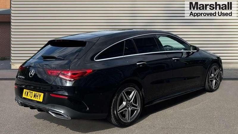 Used Mercedes CLA220 Shooting Brake AMG Line Premium Plus 190 HP (139 kW) 2021 Black Estate