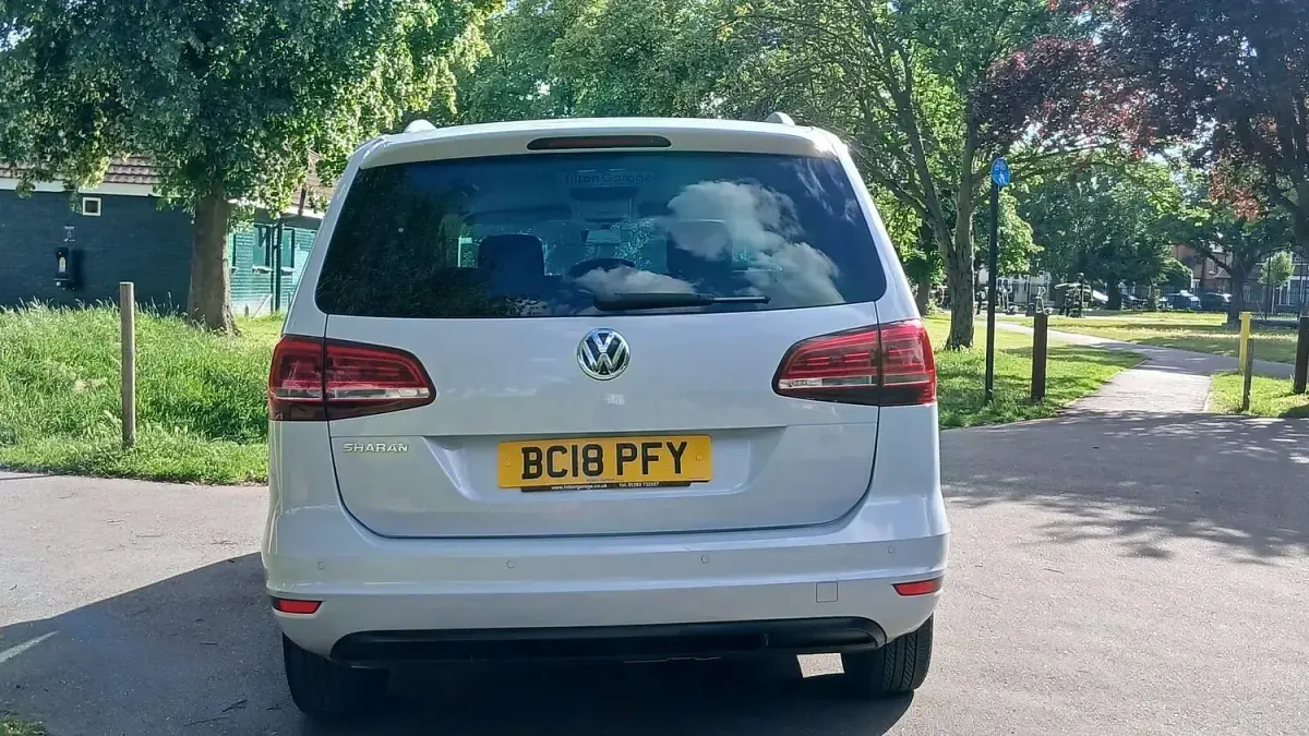 Used VW Sharan SE 150 HP (110 kW) 2018 Silver MPV