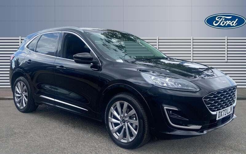 Black Used 2023 Ford Kuga Vignale SUV | £23,825 (Fair price) - Image 1/4