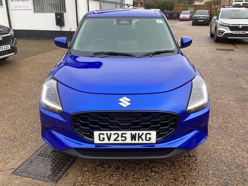 New Suzuki Swift 2025 Blue Hatchback