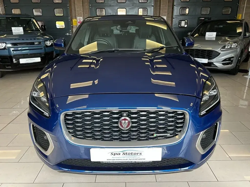 Used Jaguar E-Pace R-Dynamic 204 HP (150 kW) 2021 Blue SUV