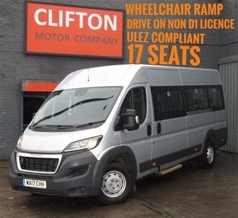 Silver Used 2017 Peugeot Boxer Van | £17,750 (A bit pricey) - Image 1/1