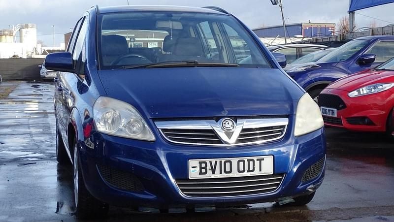 Used Vauxhall Zafira 115 HP (84 kW) 2010 Blue MPV