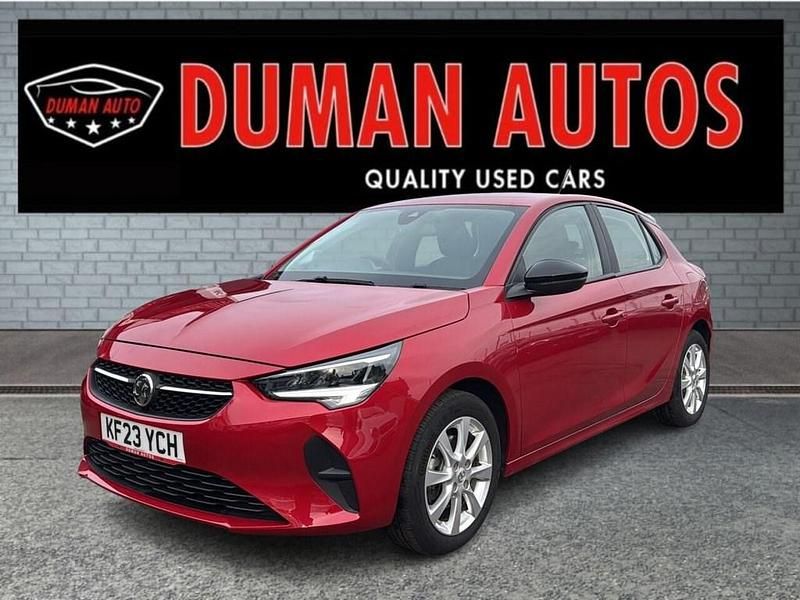 Used Vauxhall Corsa Design Edition 100 HP (73 kW) 2023 Red Hatchback