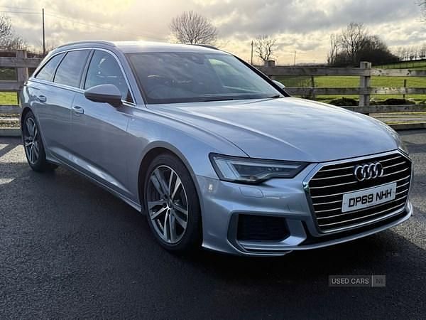 Used Audi A6 S-Line 204 HP (150 kW) 2019 Silver Estate