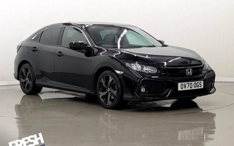 Black Used 2020 Honda Civic EX Hatchback | £14,990 (Fair price) - Image 1/4