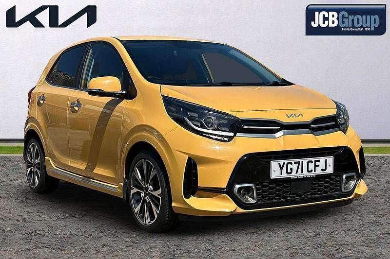 Yellow Used 2021 Kia Picanto 4 Hatchback | £11,490 (Expensive) - Image 1/4
