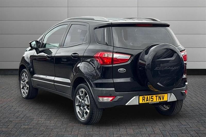 Used Ford Ecosport Titanium 90 HP (66 kW) 2015 Black SUV