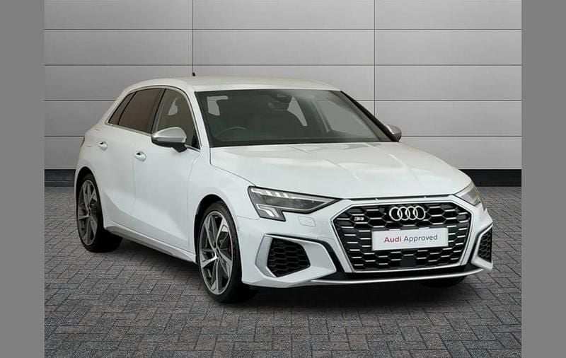White Used 2022 Audi S3 Sportback Comfort Hatchback | £29,991 - Image 1/4