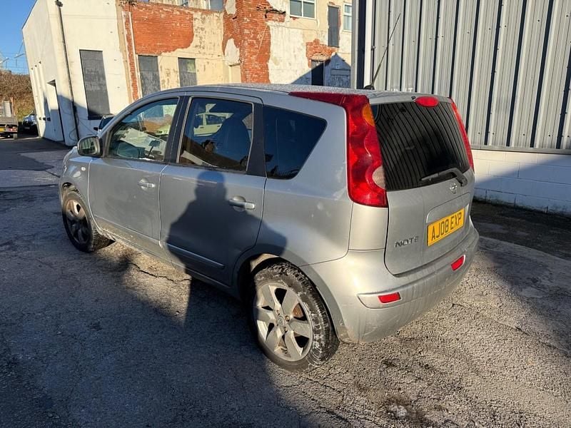 Used Nissan Note Tekna 110 HP (80 kW) 2008 Silver MPV