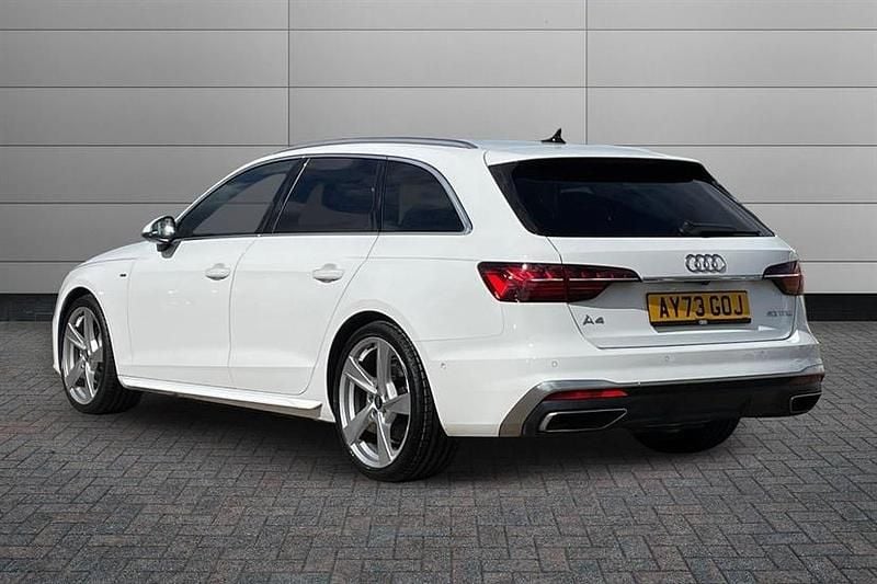 Used Audi A4 S-Line 204 HP (150 kW) 2024 White Estate