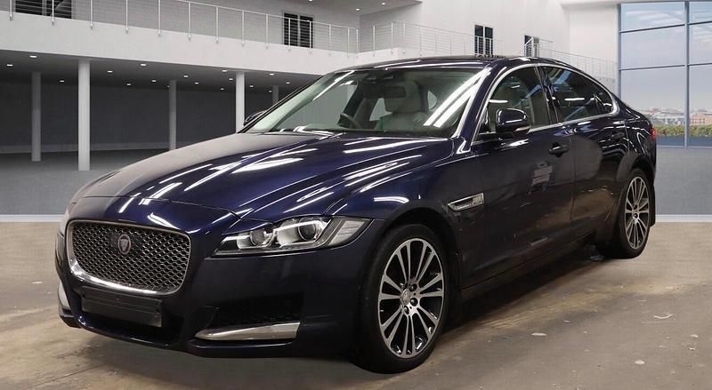 Used Jaguar XF Portfolio 2018 Blue Sedan
