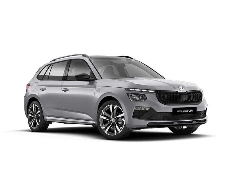 Brilliant silver metallic Used 2025 Skoda Kamiq Monte Carlo SUV | £25,000 (A bit pricey) - Image 1/4