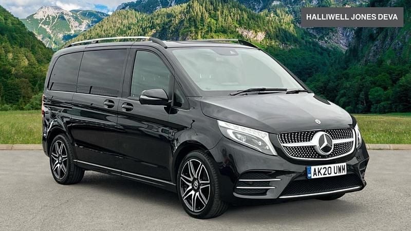 Black Used 2020 Mercedes V300 AMG line MPV | £37,495 (Super price) - Image 1/4